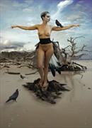 Crow Tango Artistic Nude Photo by Photographer Douglas Ross