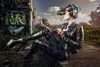 CyberPunk Virtual Fantasy Photo by Photographer Paolo Montalbano