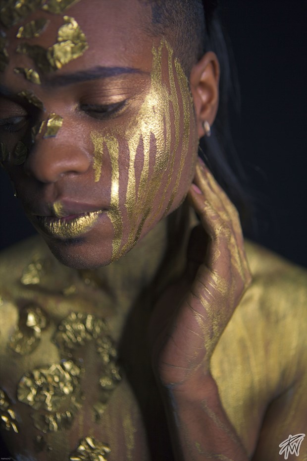 DRIPPING I GOLD  2 Body Painting Photo by Photographer PWPhoto