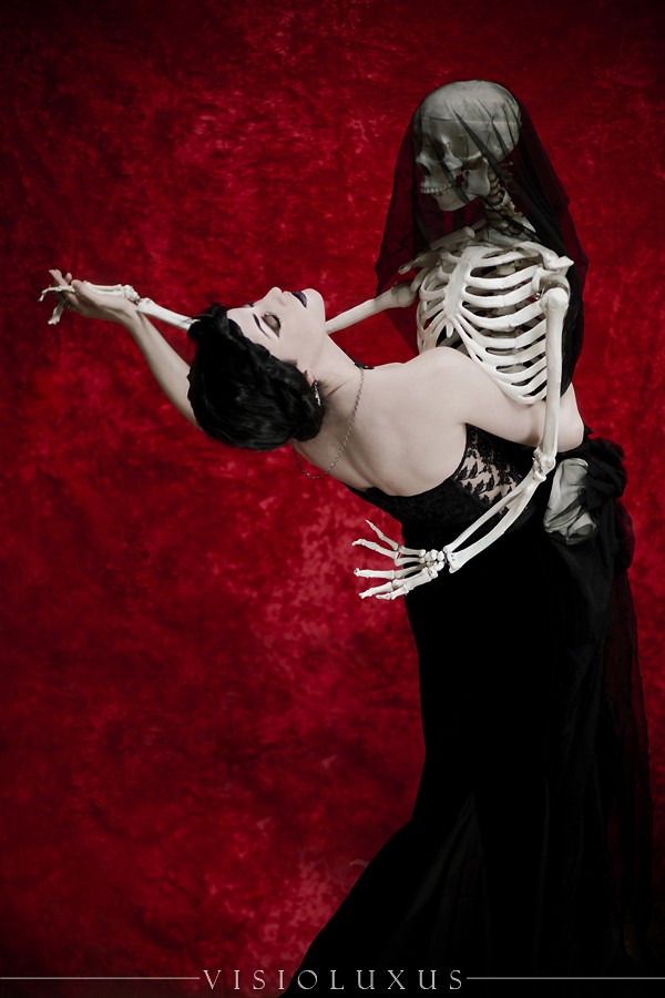 Dance Macabre Sensual Photo by Model Ammalynn