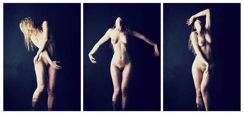 Dance Noir Artistic Nude Artwork by Model RomiMuse