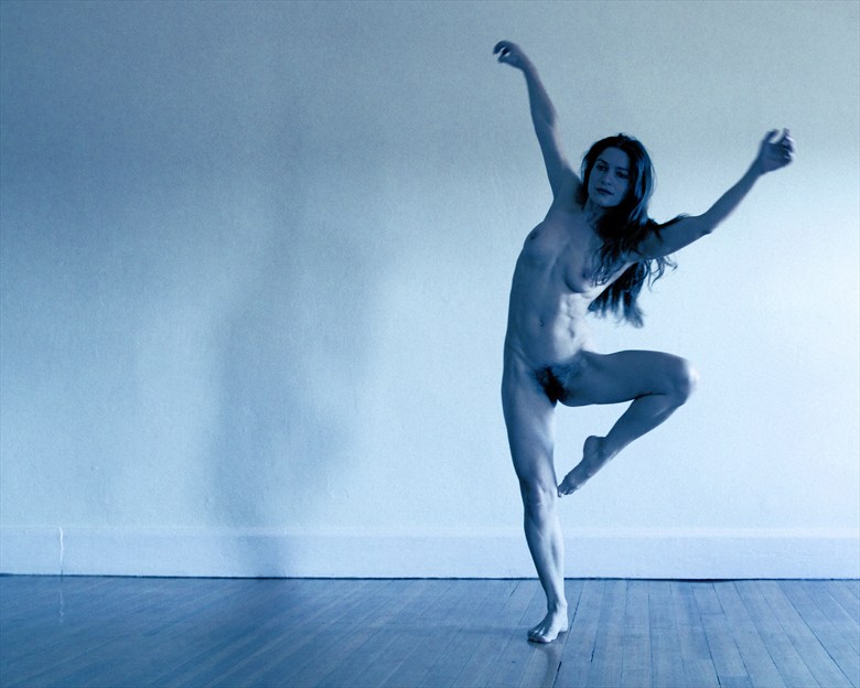 Dance in Blue Artistic Nude Photo by Photographer SublimeChaos