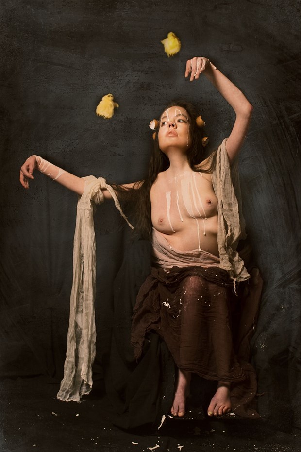 Dance of the Hatchling (OVULATION series) Artistic Nude Photo by Model Jocelyn Woods