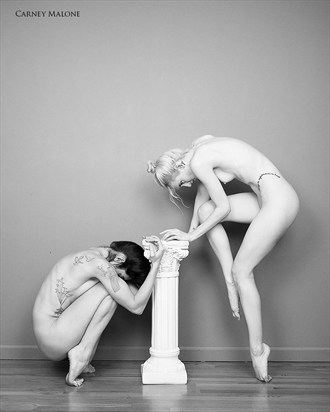 Dancers Artistic Nude Photo by Photographer Carney Malone