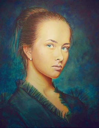 Daria Portrait Artwork by Artist theNatureArtist