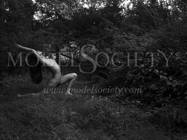 Dark Forest Artistic Nude Photo by Photographer GF Morgan 