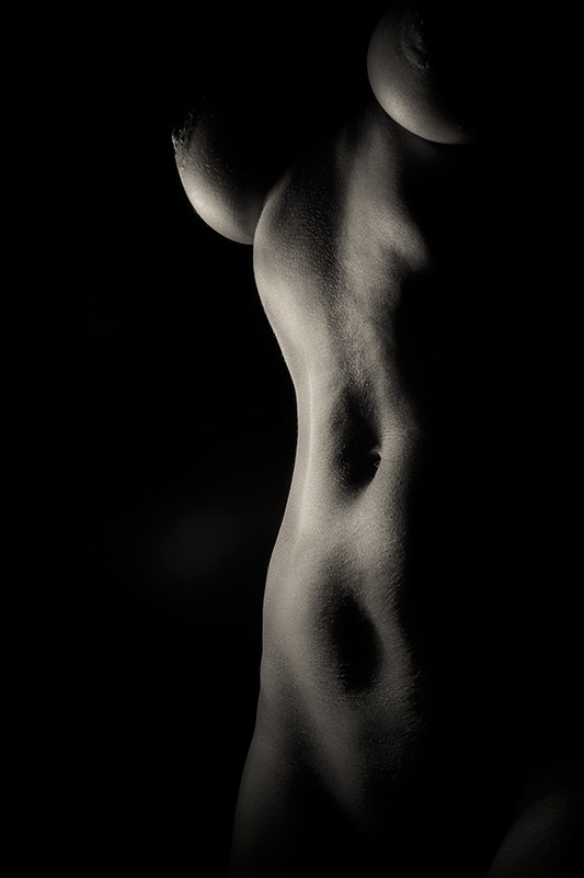 Dark Loght 2 Artistic Nude Photo by Photographer Redwolf