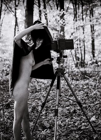 Darkcloth Artistic Nude Photo by Photographer waterbury