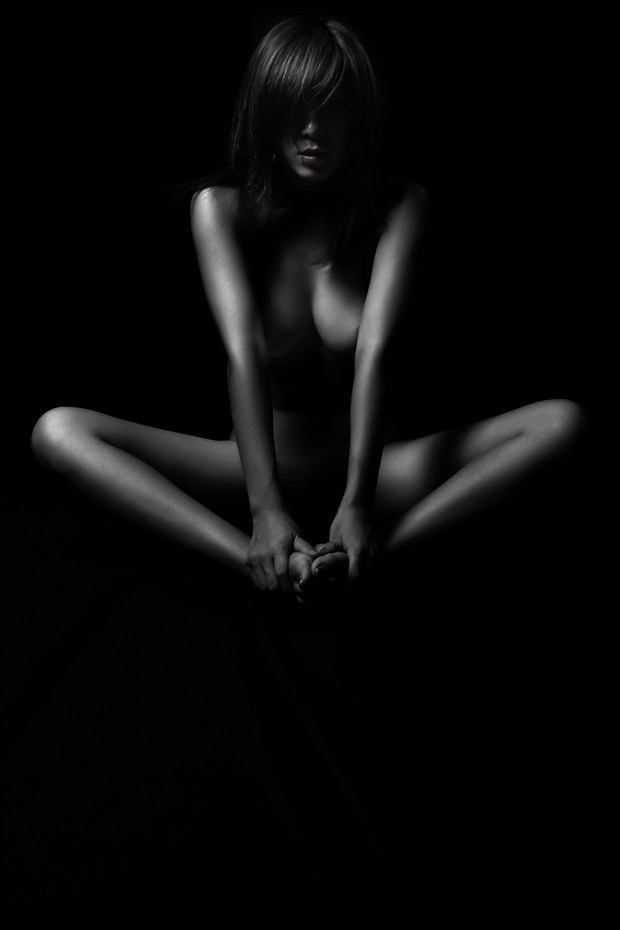 Darknesses Warm Embrace Artistic Nude Photo by Photographer J Boyle Ikon Visuals