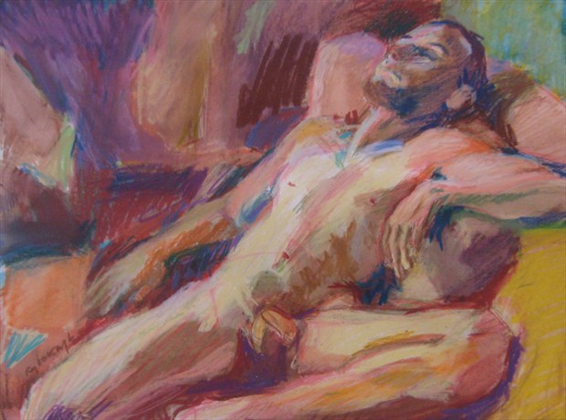 Daydream Belivever Artistic Nude Artwork by Artist paulryb