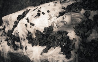 Death Becomes Her Surreal Photo by Photographer gracefullywicked
