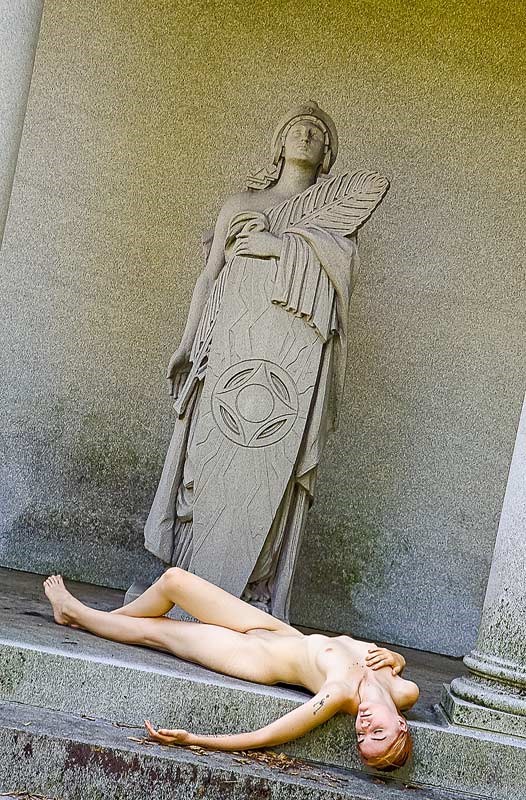 Death at the Temple of Radio Artistic Nude Photo by Photographer waterbury