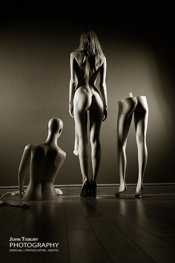 Deconstruction Artistic Nude Photo by Photographer John Tisbury