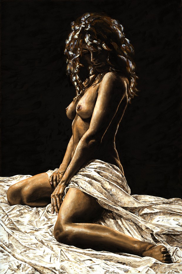 Defiance Artistic Nude Artwork by Artist Richard Young