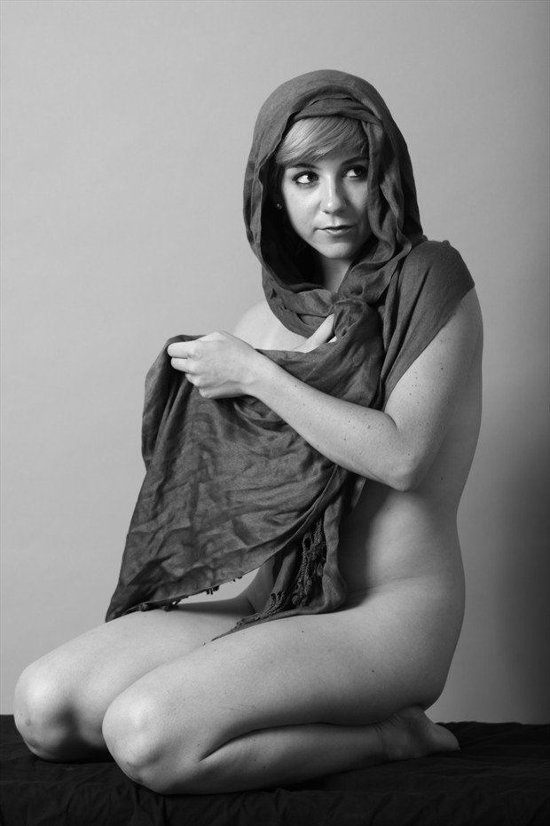 Demure Artistic Nude Artwork by Model Savannah Paige