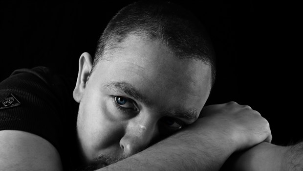 Depression in the eyes Alternative Model Photo by Artist paul bellaby