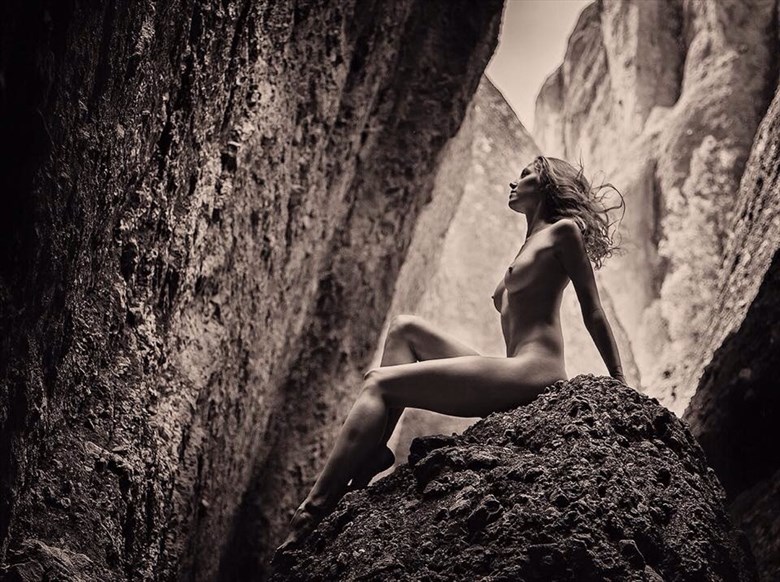 Desert Siren Artistic Nude Photo by Model California Kaela 
