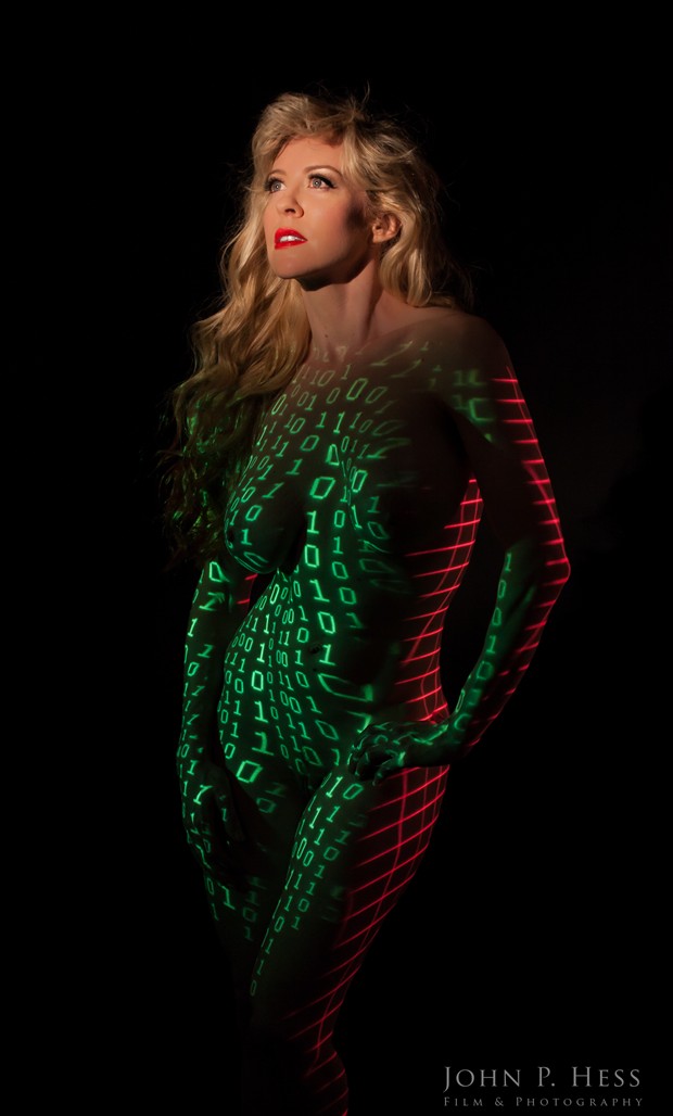 Digital Matrix Two Artistic Nude Photo by Photographer JohnHess