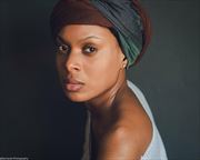 Digital Portrait Photo by Model Monet Pei