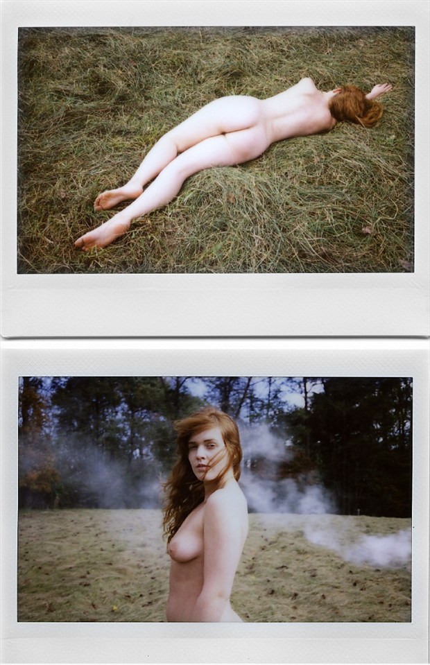 Dirty Polaroids Artistic Nude Photo by Model Queen Dandelion