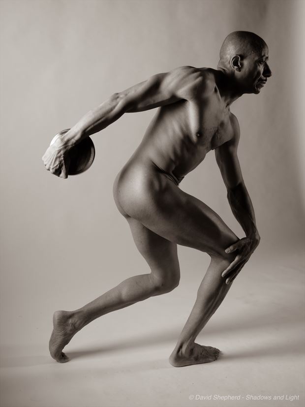 Discus thrower  Artistic Nude Photo by Photographer Shadows and Light 