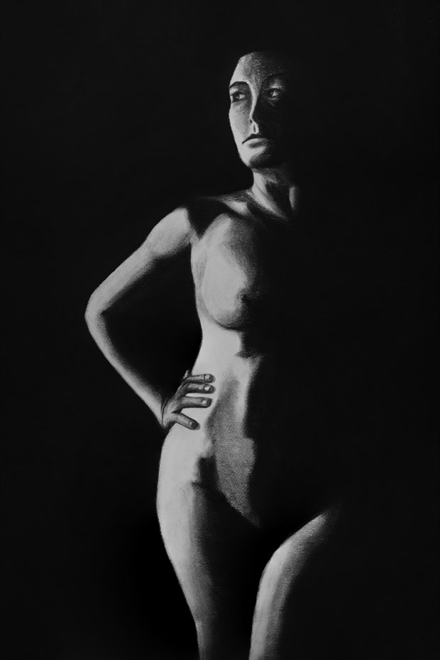 Dissonance II Artistic Nude Artwork by Artist Nadia Vanilla