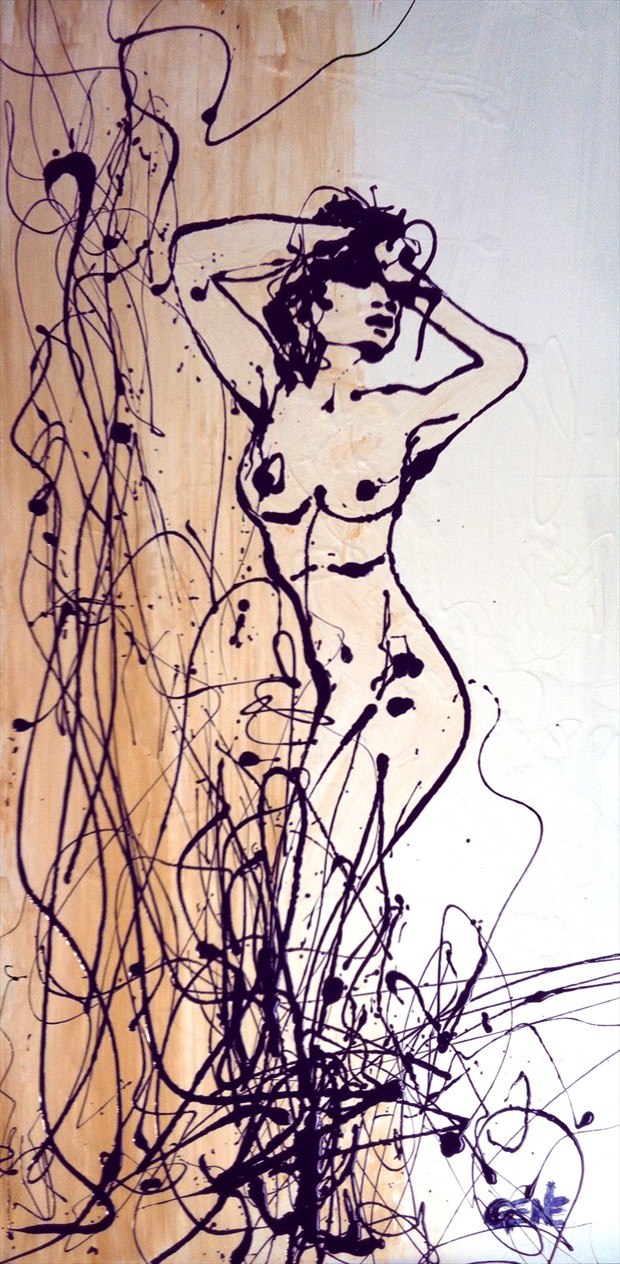 Distract Artistic Nude Artwork by Artist artistGENE