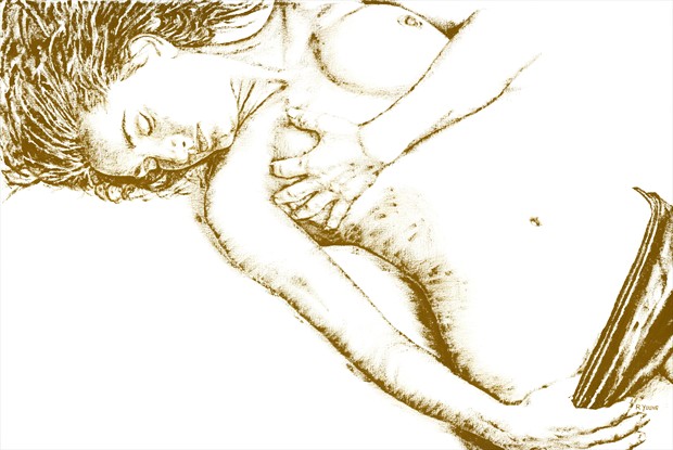 Divinity Artistic Nude Artwork by Artist Richard Young