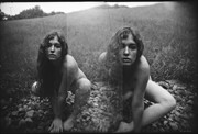 Double Meghan Artistic Nude Photo by Photographer Art Silva
