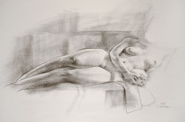 Drawing %232 Painting or Drawing Artwork by Artist FrontStreetFigureDrawing