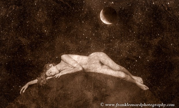 Earth Goddess Artistic Nude Photo by Photographer Frank Leonard