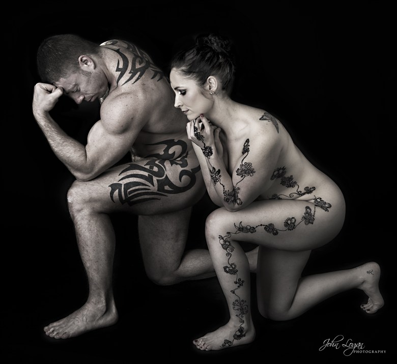 East meets West Artistic Nude Photo by Photographer John Logan