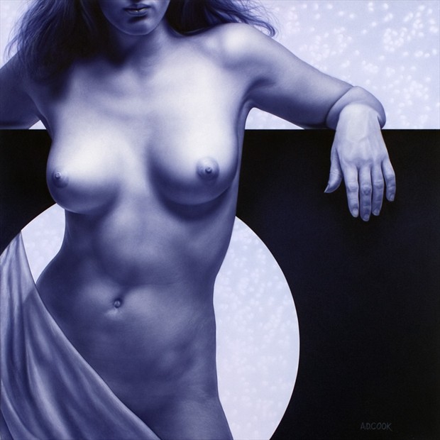 Eclipse Artistic Nude Artwork by Artist A.D. Cook