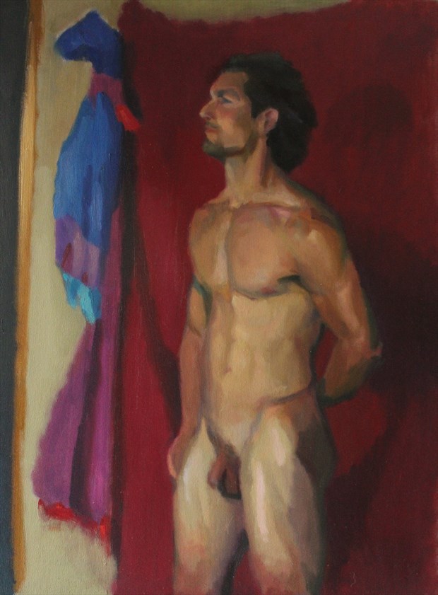 Ed (Study) Artistic Nude Artwork by Artist JFisher86