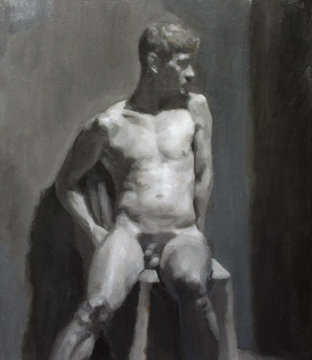 Eiren (study) Artistic Nude Artwork by Artist JFisher86