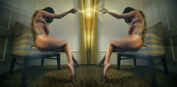 Electric Twins Artistic Nude Artwork by Photographer Mindplex