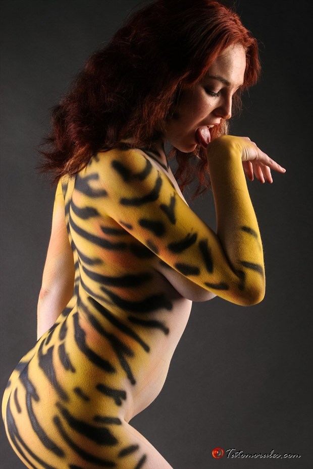 Elsa I   She tiger Artistic Nude Photo by Photographer Tato Morales