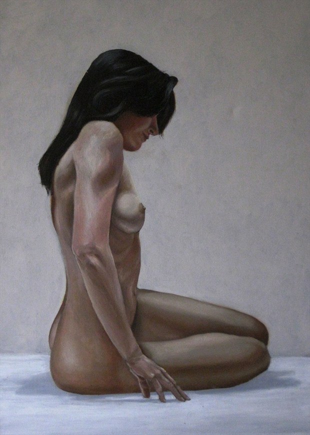 Ema In progress Artistic Nude Artwork by Artist Daniel