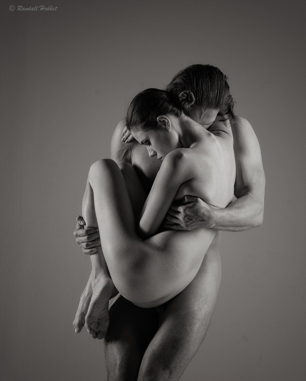 Embrace Artistic Nude Photo by Photographer Randall Hobbet