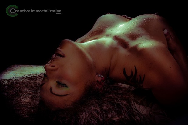 Emerald Expression Artistic Nude Photo by Photographer Creative I Media