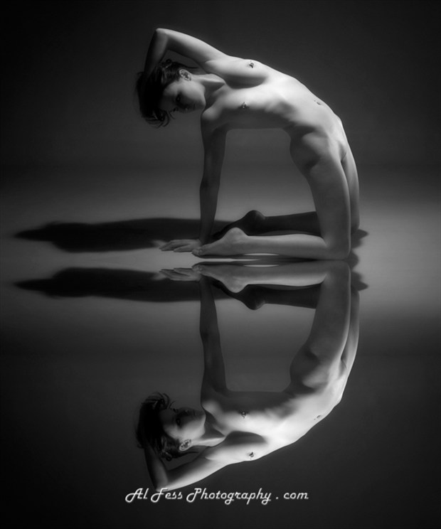 Emulate Artistic Nude Photo by Photographer Al Fess