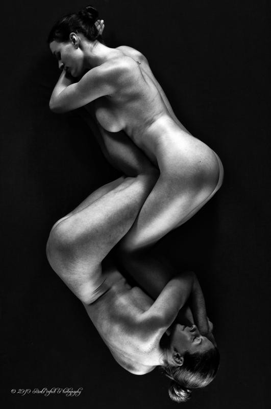 Entwined Artistic Nude Photo by Model Mila