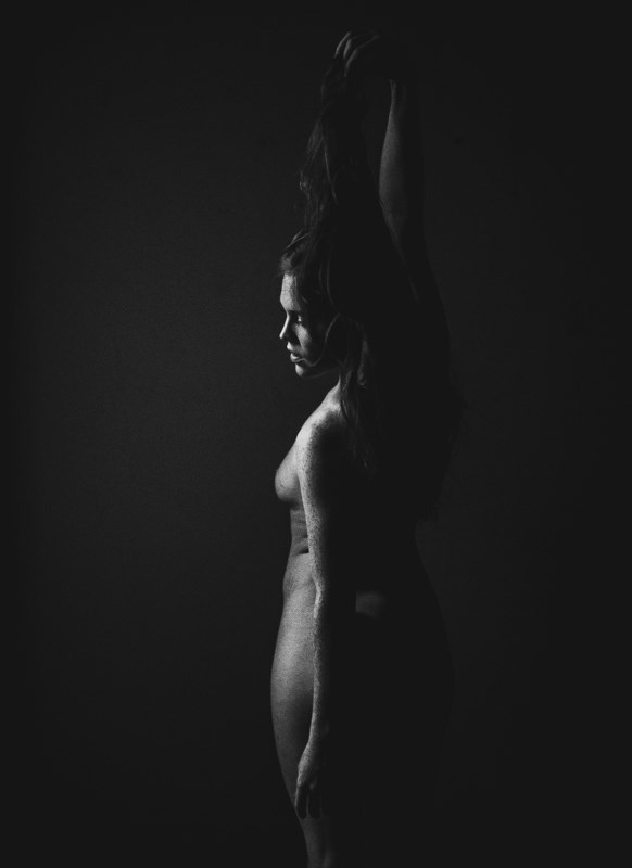 Erotic Expressive Portrait Photo by Photographer Mikey McMichaels