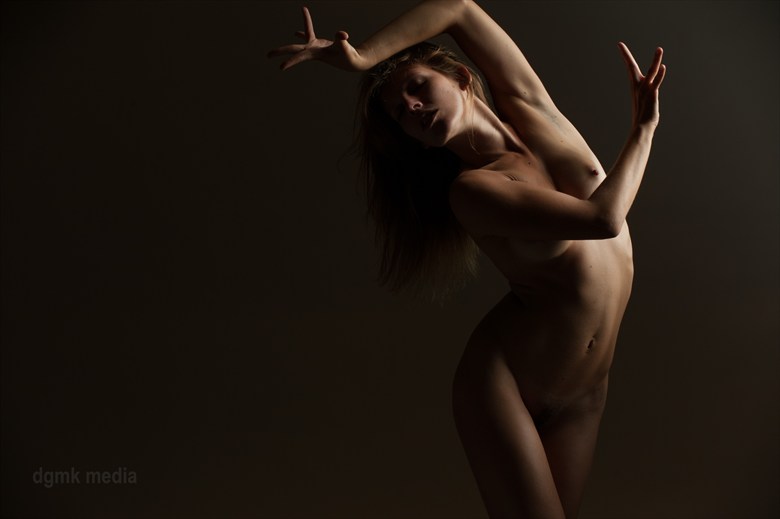 Escape Artistic Nude Artwork by Model VexV oir