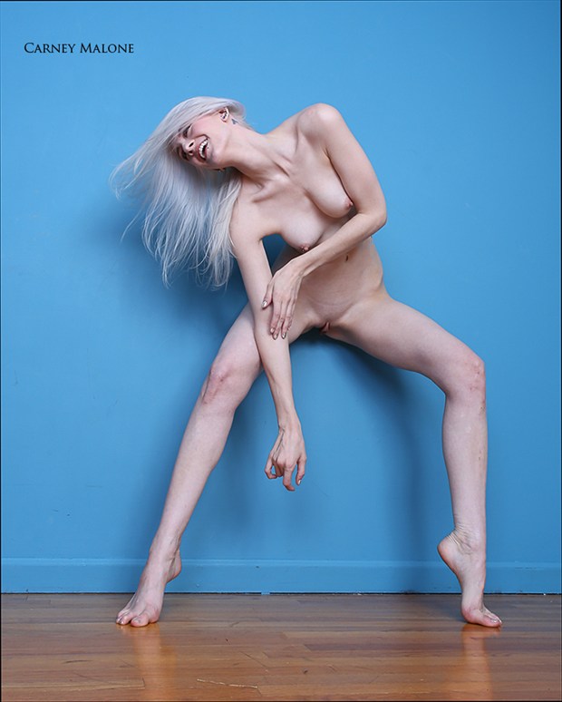 Exhuberant Artistic Nude Photo by Photographer Carney Malone