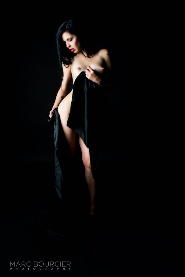Faith in Black Artistic Nude Photo by Photographer Marc Bourcier Photography