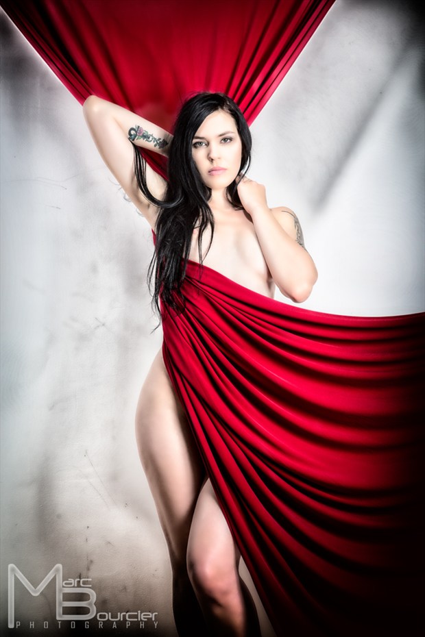 Faith in red Glamour Photo by Photographer Marc Bourcier Photography