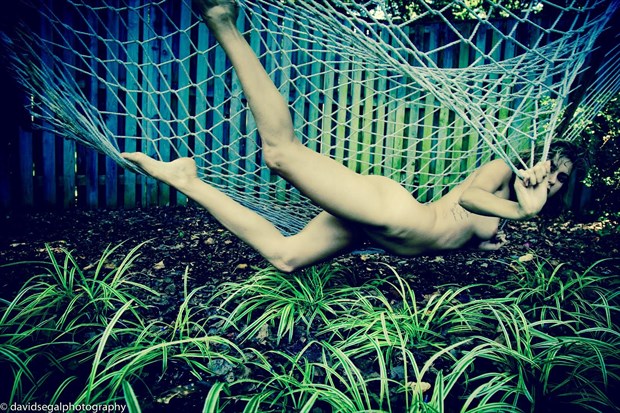 Falling out of the Hammock Artistic Nude Photo by Model Reece de la Tierra
