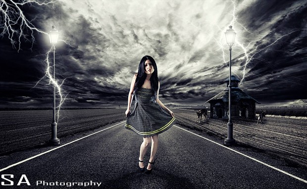 Fantasy Photo Manipulation Artwork by Model Erica Lyn