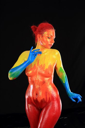 Feel the Fire 1 Body Painting Photo by Photographer Penman Imagery